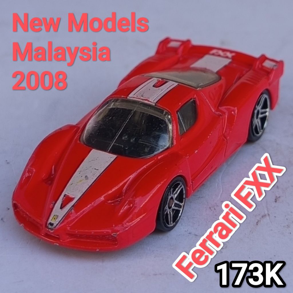 Hot Wheels New Models Ferrari FXX Merah Loose