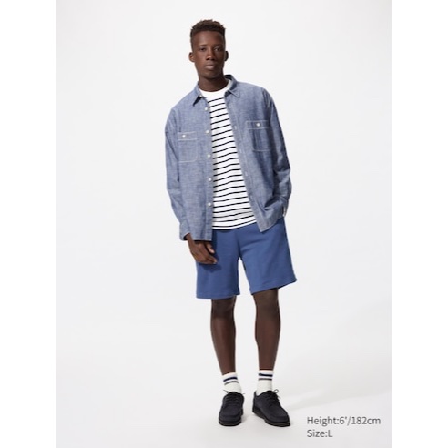 UNIQLO Celana Pendek Sweat Ultra Stretch JASTIP BATBOY