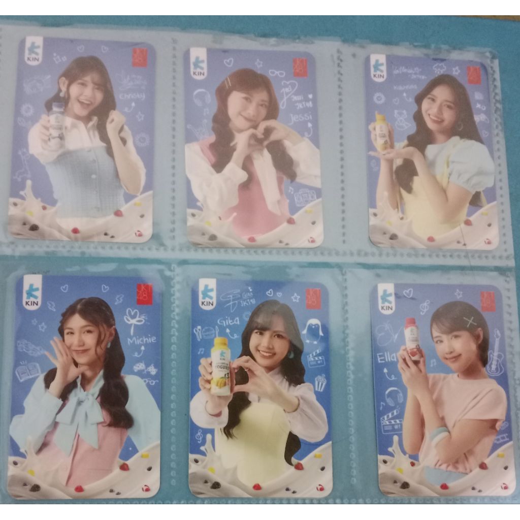 Official Photocard JKT 48 X KIN YOGHURT LIMITED EDITION