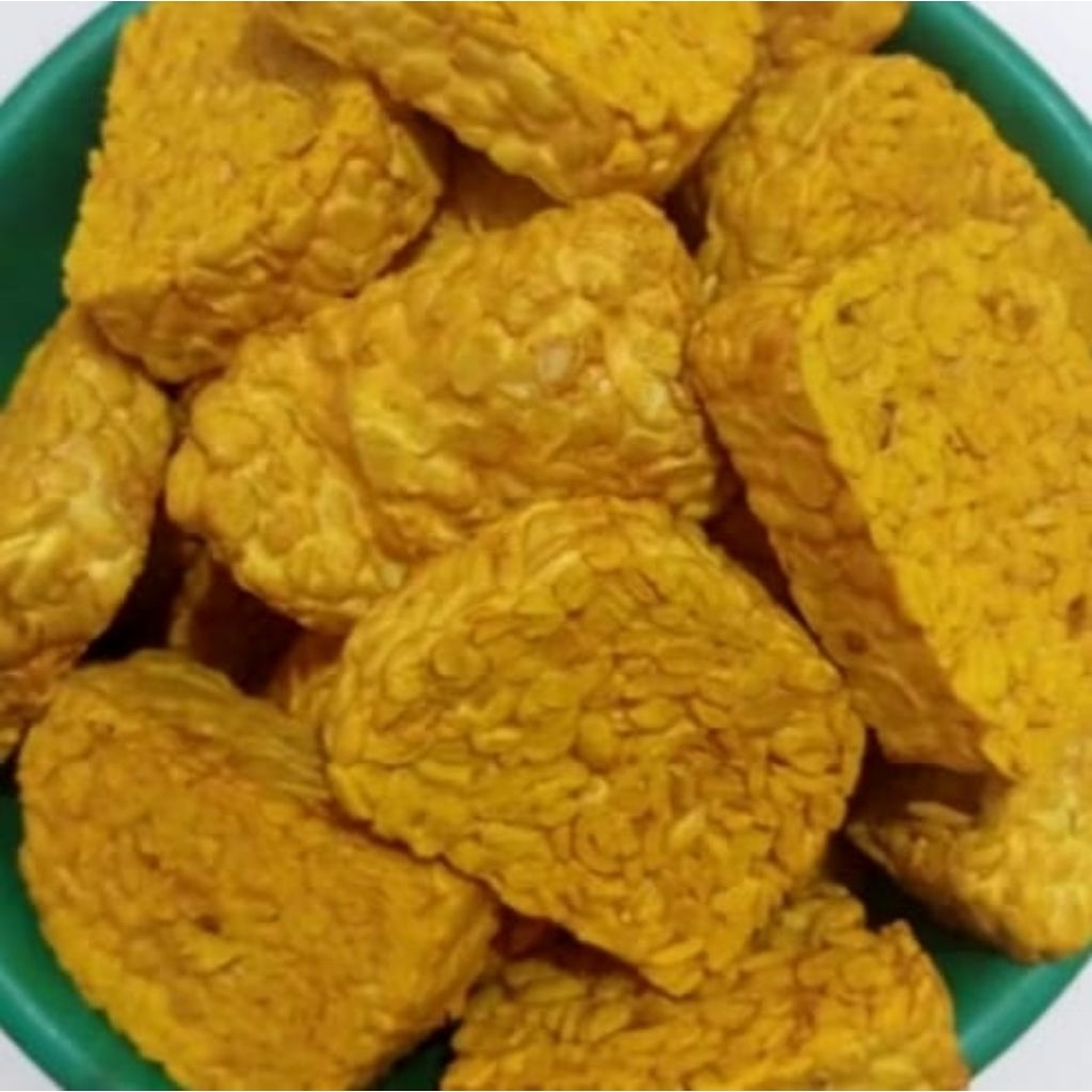

Tempe Ungkep Bumbu Kuning isi 1 pcs