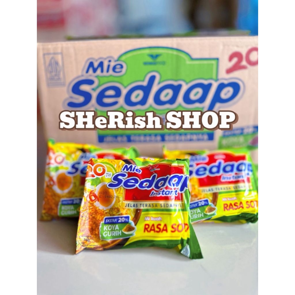 

MIE SEDAP SOTO INSTAN