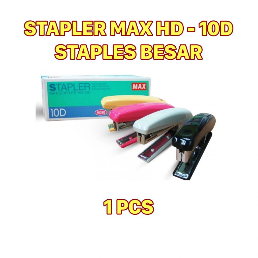 

Stapler MAX HD - 10D 1pcs Staples Besar