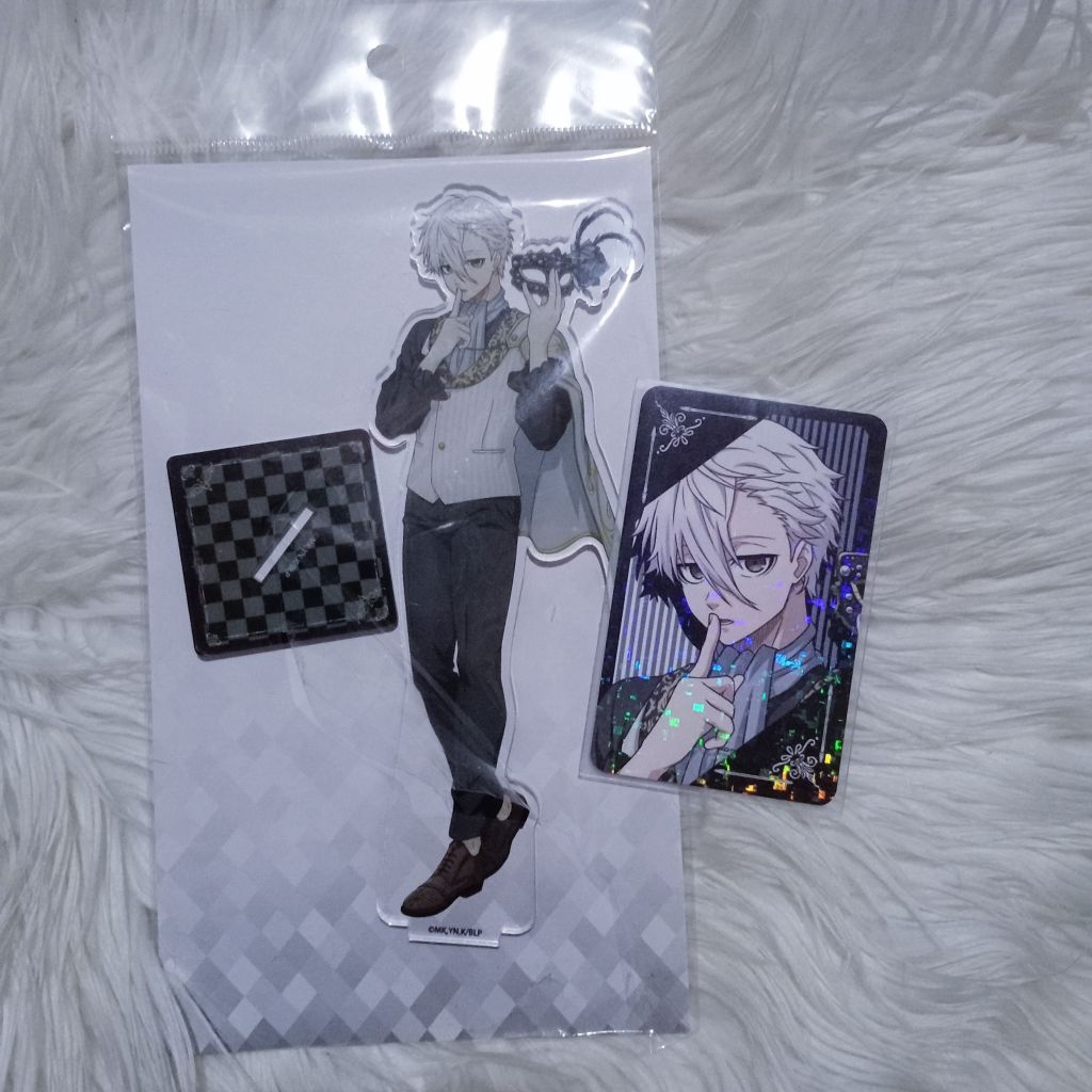 Official Acrylic Standee Nagi Seishiro Masquerade ver + Photocard