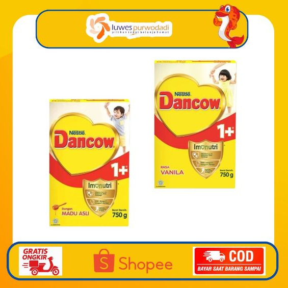 

DANCOW susu formula usia 1 - 3 tahun 750gr