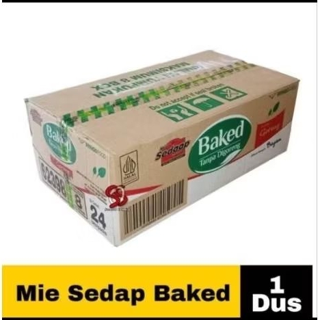 

(1dus isi 24 pack) mie sedaap baked