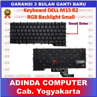 Keyboard Dell Alienware M15 R2 R3 R4 Small Enter