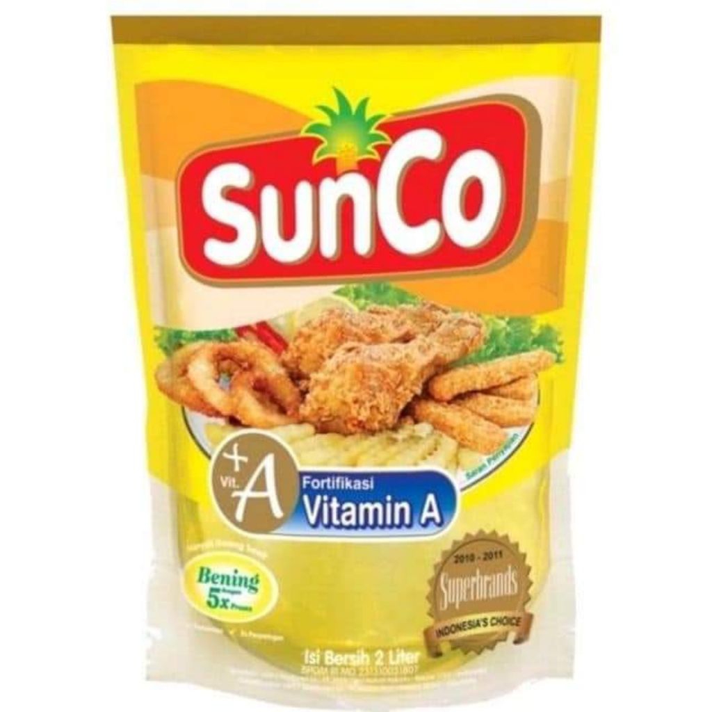 

sunco minyak goreng 5 kali penyaringan
