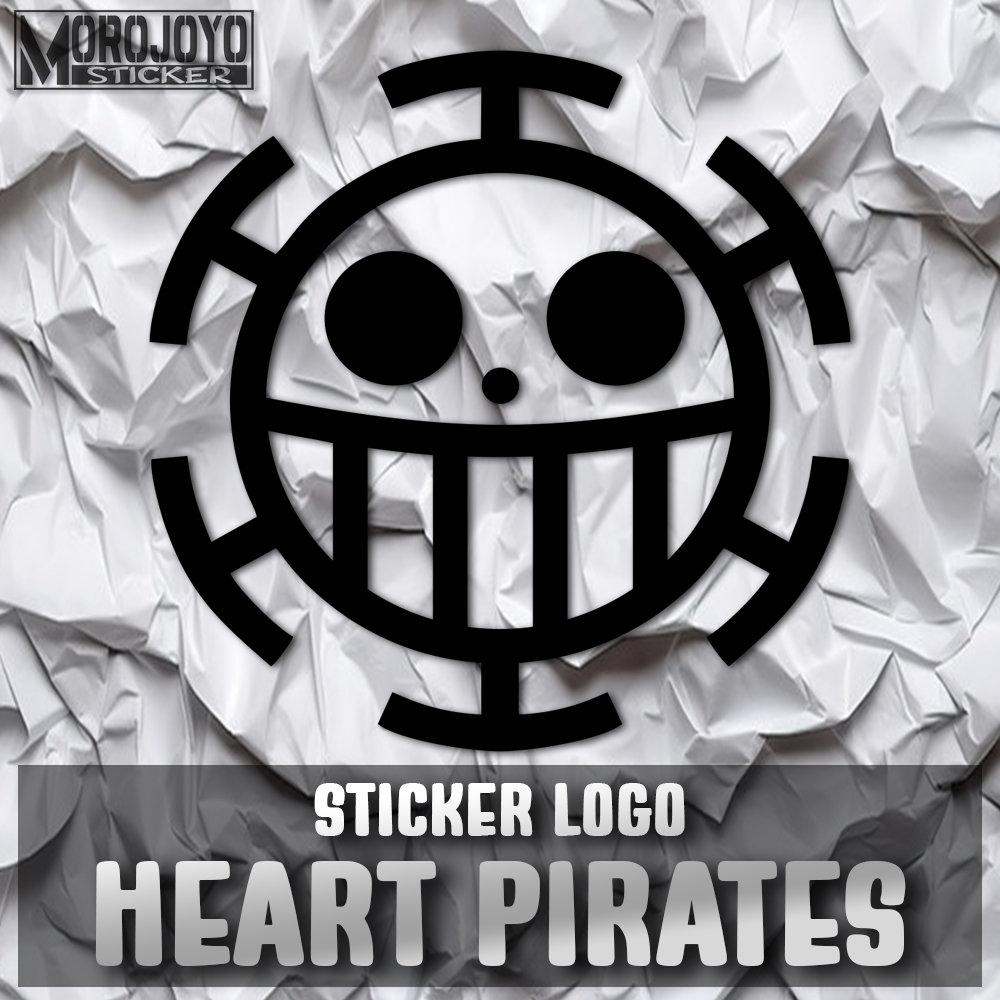 

Sticker Logo Heart Pirates Morojoyo Sticker Sticker Logo One Piece