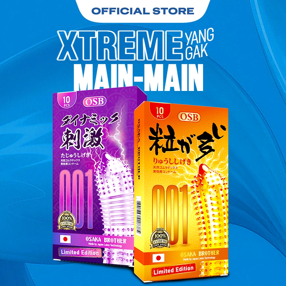 Kondom 001 Tipis Berduri Bergerigi dengan Varian Terlengkap Original