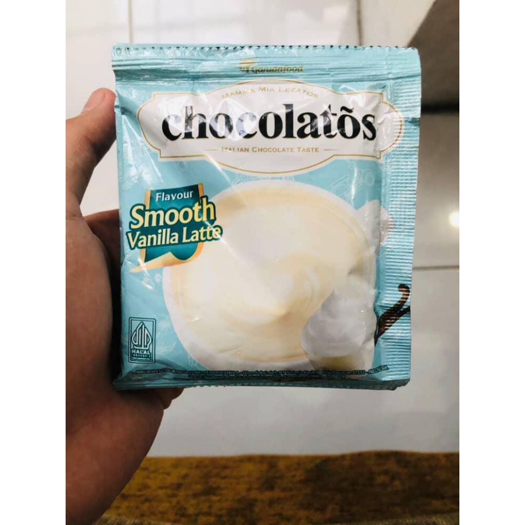 

Chocolatos Vanilla & Cokelat 10 Sachet