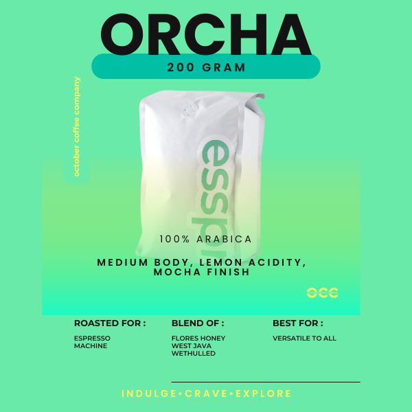 

ORCHA - ESPRESSO BLEND - FULL ARABICA - 200 Gram