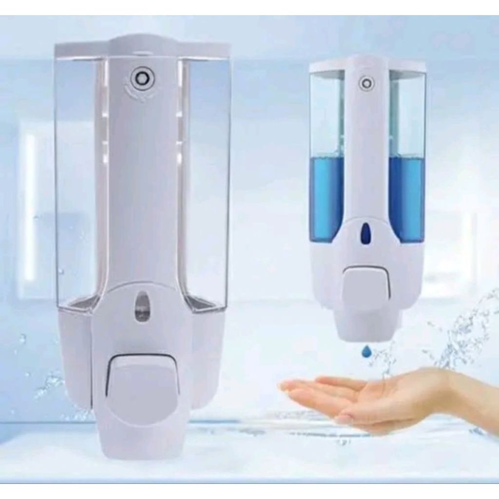 N5 Tempat Sabun Shampo Cair Gantung Dinding  Hotel Restoran Minimalis Dispenser Single Dan Double