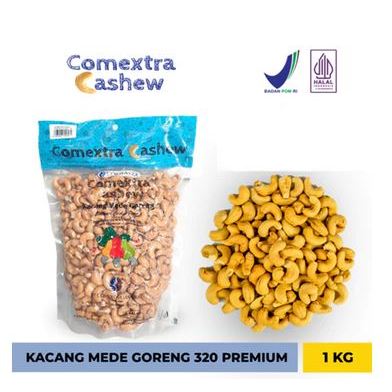 

Kacang Mede Comextra Goreng Utuh 320 Premium 1 Kg - Sulawesi Cashew Kernel Kacang Mete