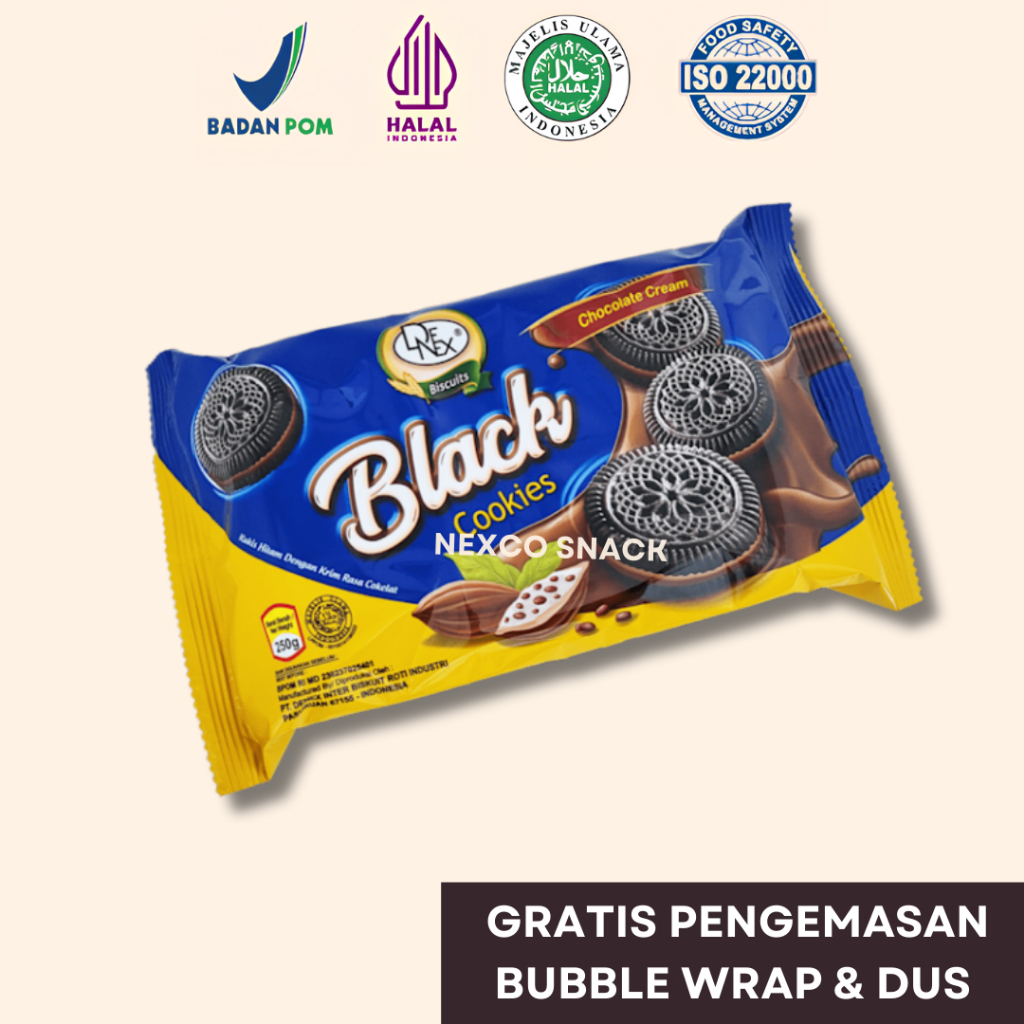 

Denex Black Cookies Sandwich Cream 250 gram
