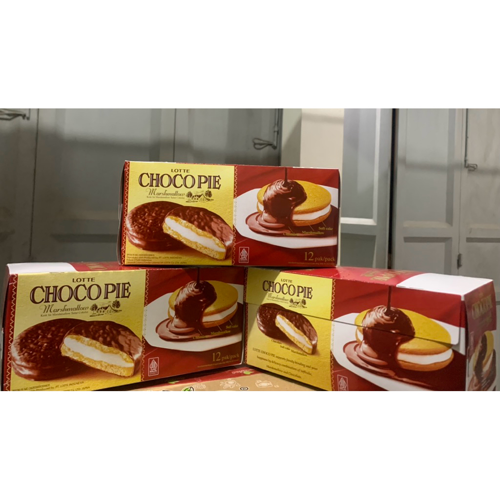 

CHOCOPIE COKELAT ISI 12pcs