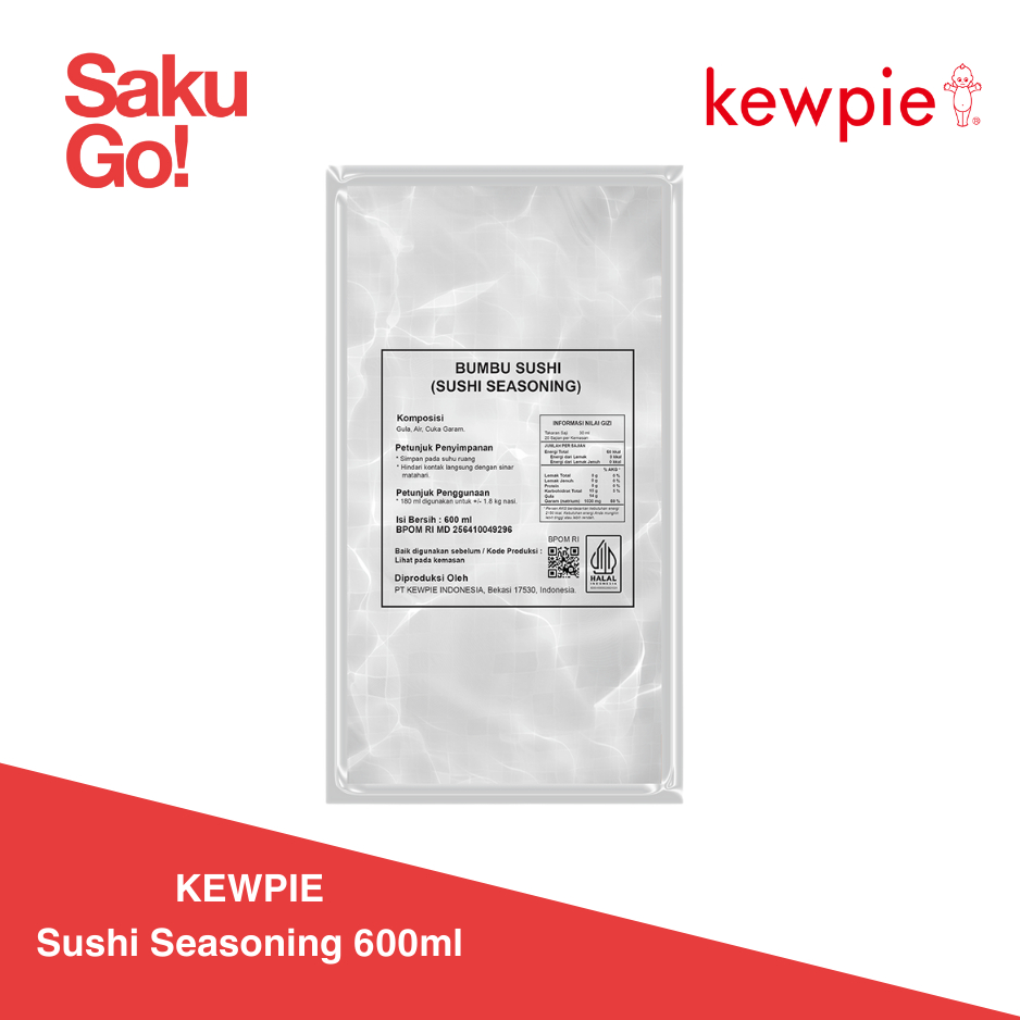 

Kewpie Sushi Seasoning 600ml Bumbu Nasi Sushi Bumbu Sushi Cuka Sushi