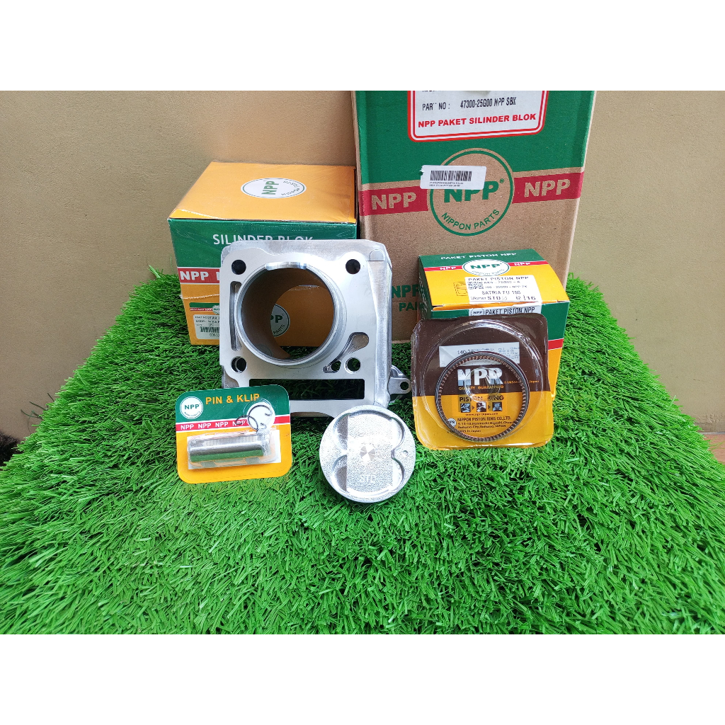 Cylinder Blok Suzuki Satria FU 150 STD NPP | Blok Boring Blok Seher Paket Satria FU 150 STD NPP