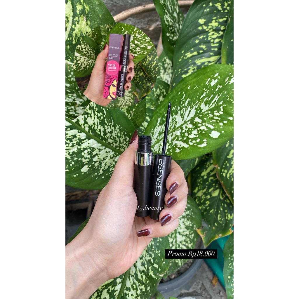 lybeautystore||ESENSES MASKARA DAN EYELINER WATERPROOF