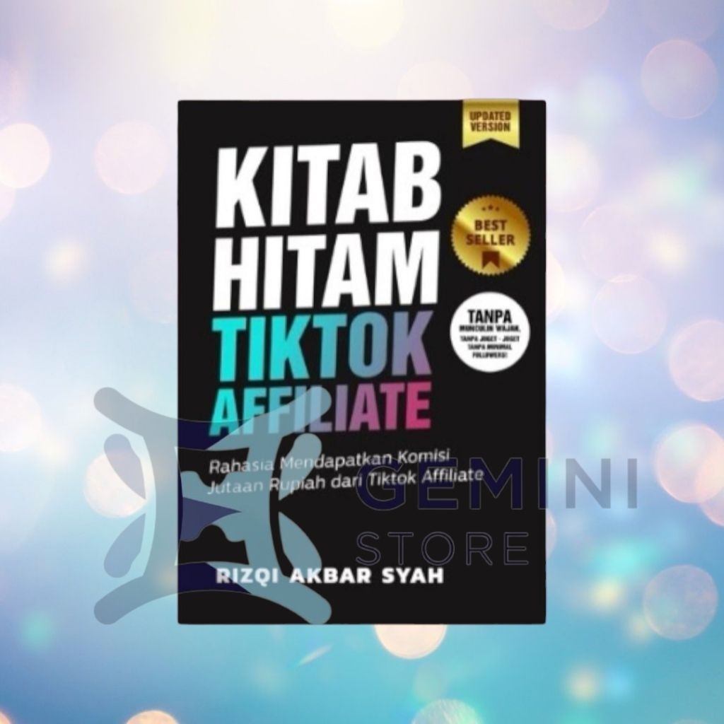 KITAB HITAM TIKTOK AFFILIATE & BUKU PUTIH TIKTOK AFFILIATE