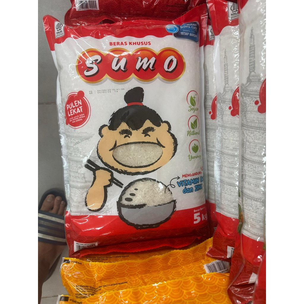 

Beras Sumo Merah Pulen Lebat 5 kg