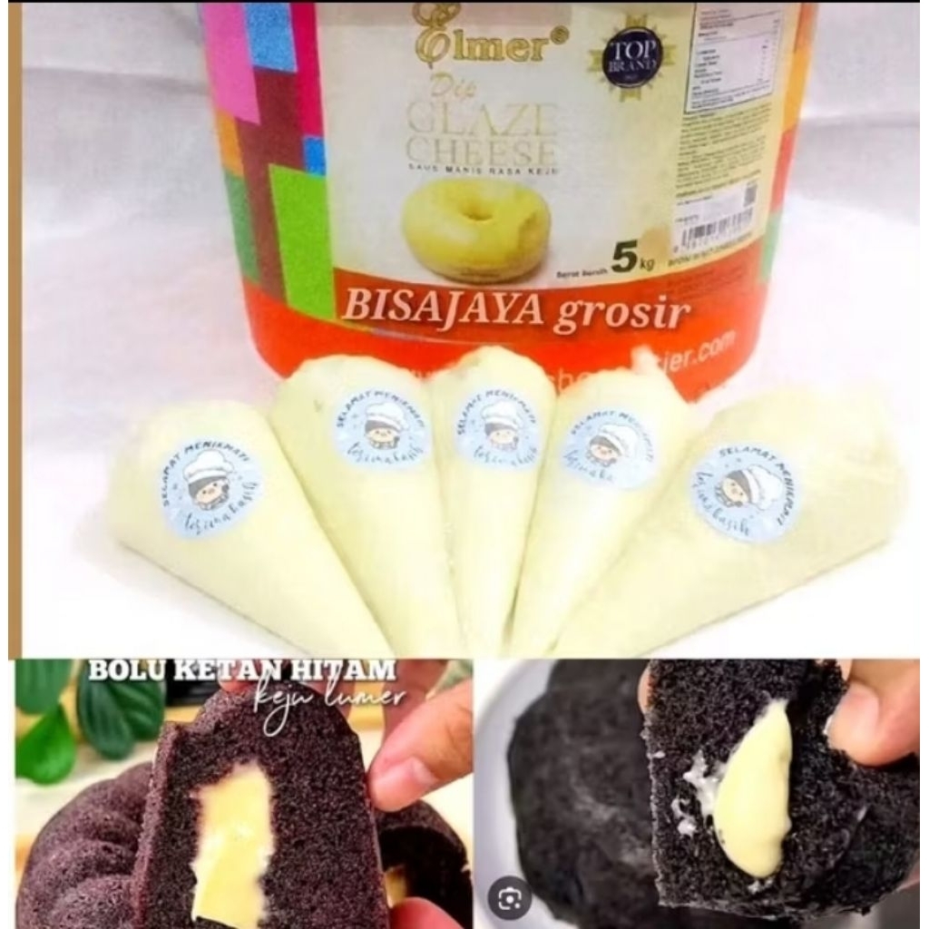

GLAZE KEJU CHESE VIRAL BOLU KETAN LUMER 50gr