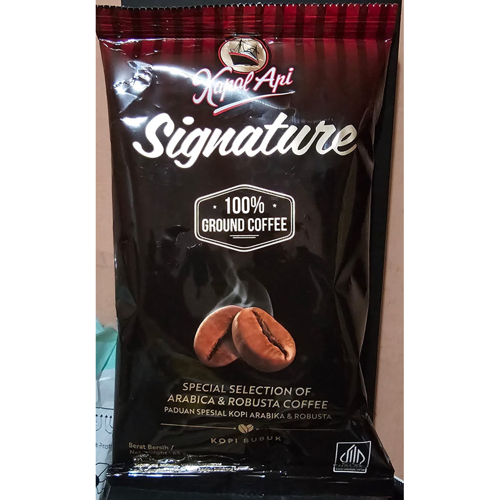 

Kapal Api Signature 65gr - Paduan Kopi Bubuk Arabica&Robusta