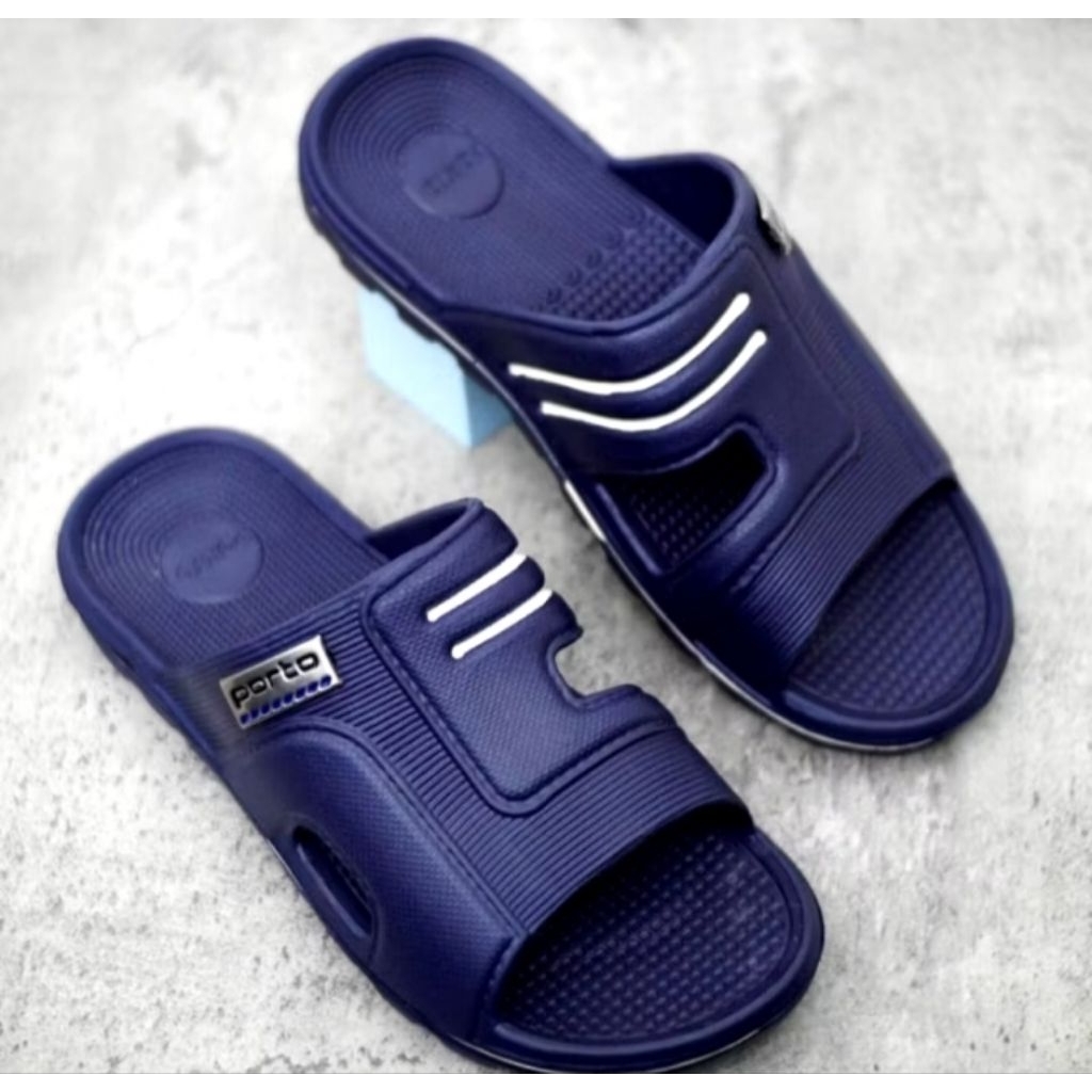 PORTO 1007M // SANDAL SLOP PRIA / SANDAL SLOP PORTO PRIA DEWASA