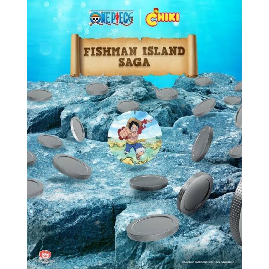 Chiki Coins Onepiece Arc Shirahoshi