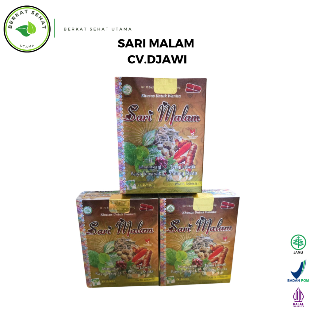 

SARI MALAM DJAWI 1 BOX 10 SACHET DJAWI ORIGINAL KHUSUS WANITA