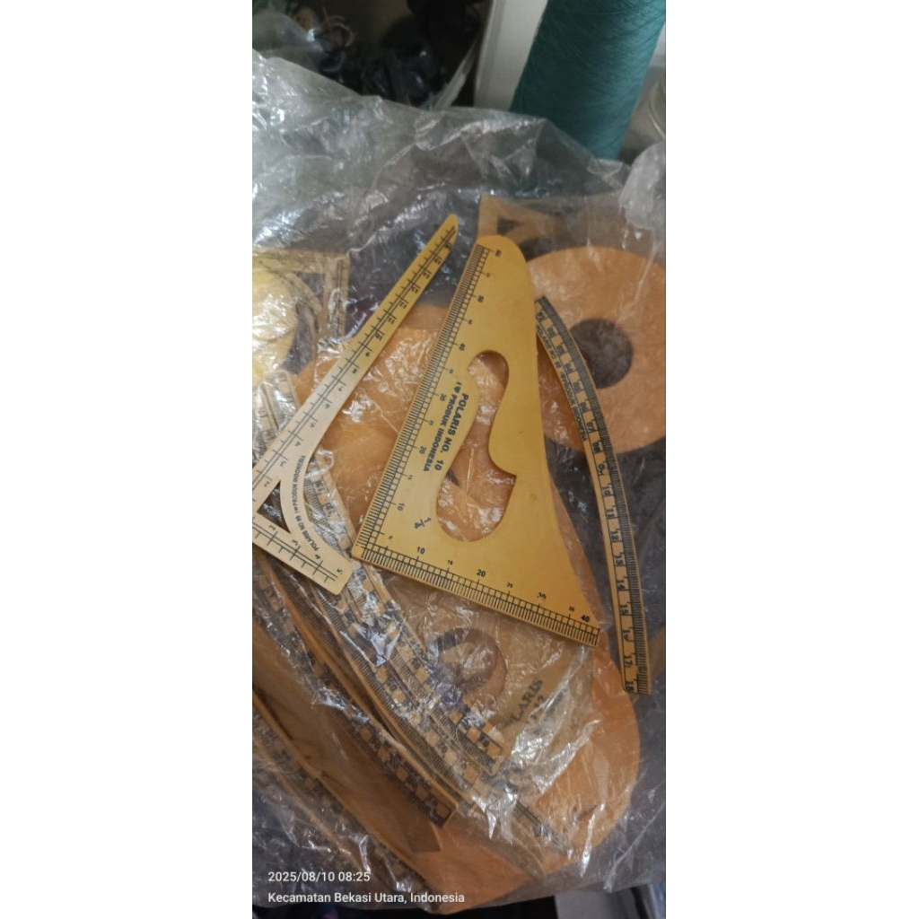 

penggaris pola kecil 3in1 no 8, 9, 10 penggaris bebek