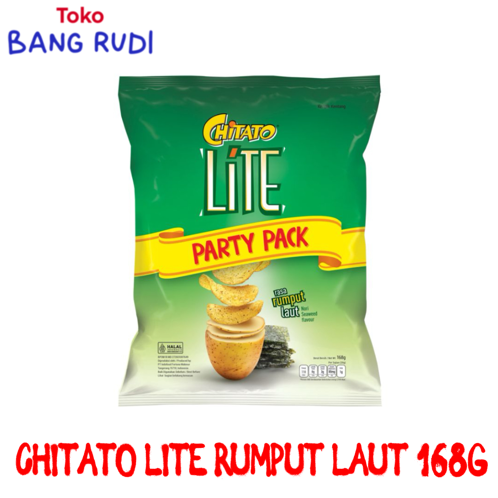 

Chitato Lite Nori Seaweed 168 Gr Party Pack