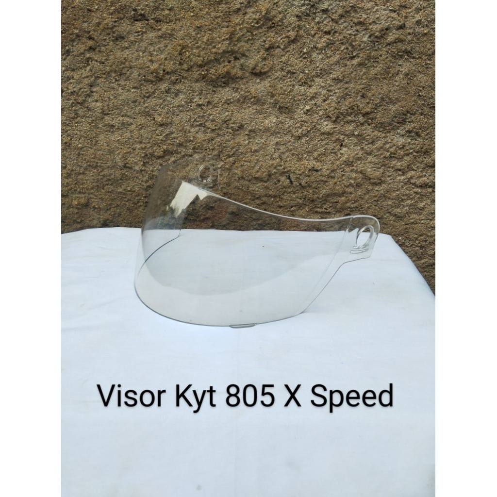 VIsor Clear Helm Kyt 805 X Speed Kaca Helm Clear Kyt 805 X Speed