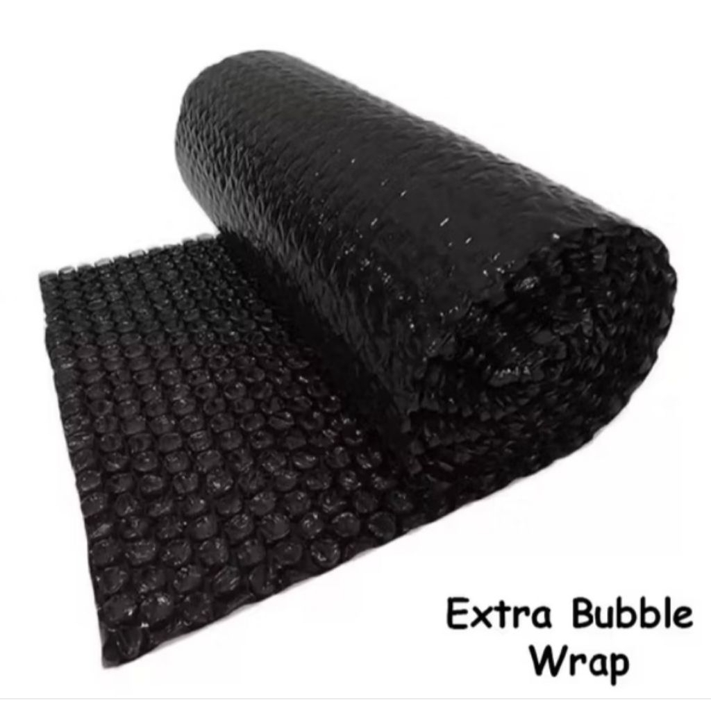 

EXTRA BUBBLE WRAP PACKING / BUBBLEWRAP TEBAL / PLASTIK GELEMBUNG HITAM