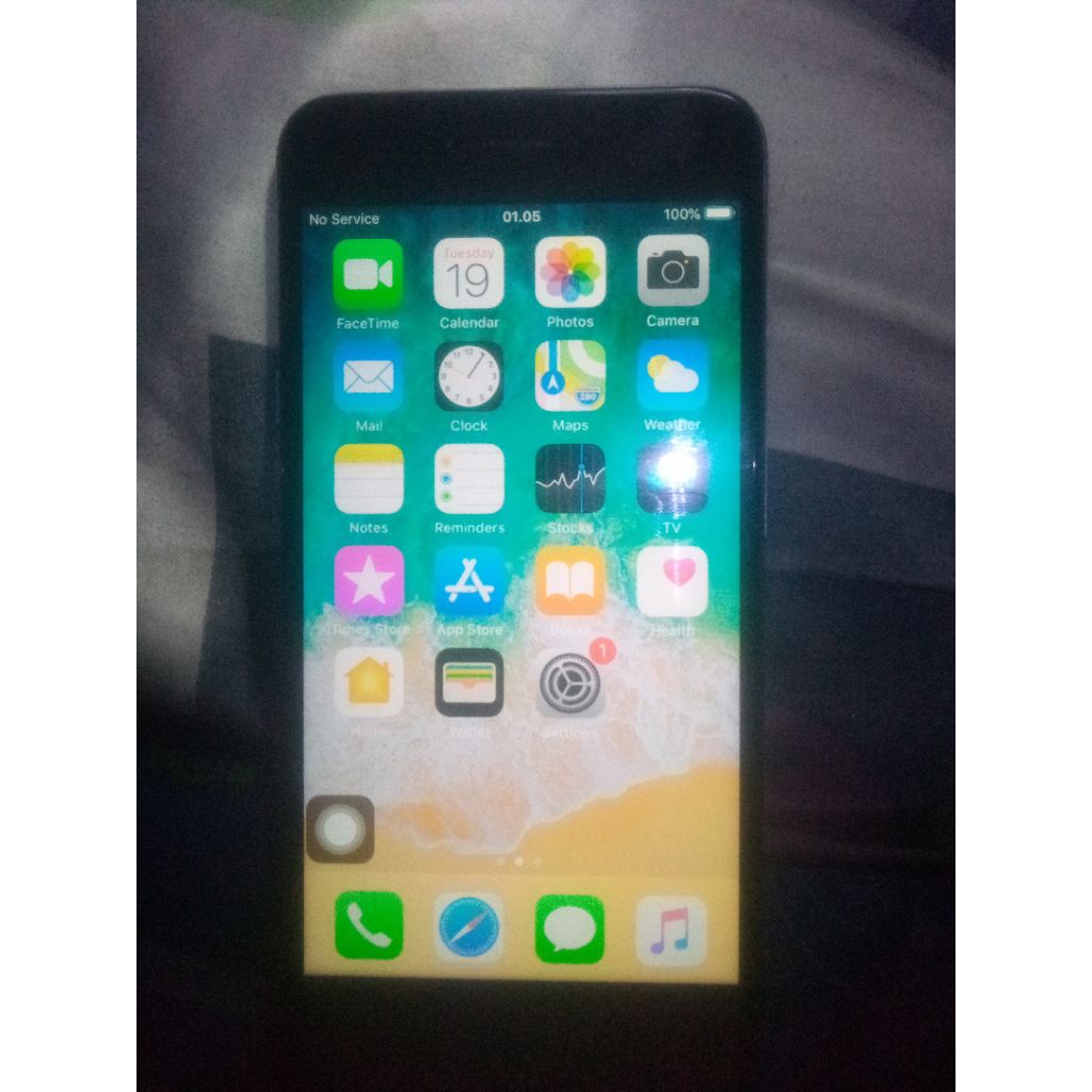 mesin iphone 6+ bypass minus restart