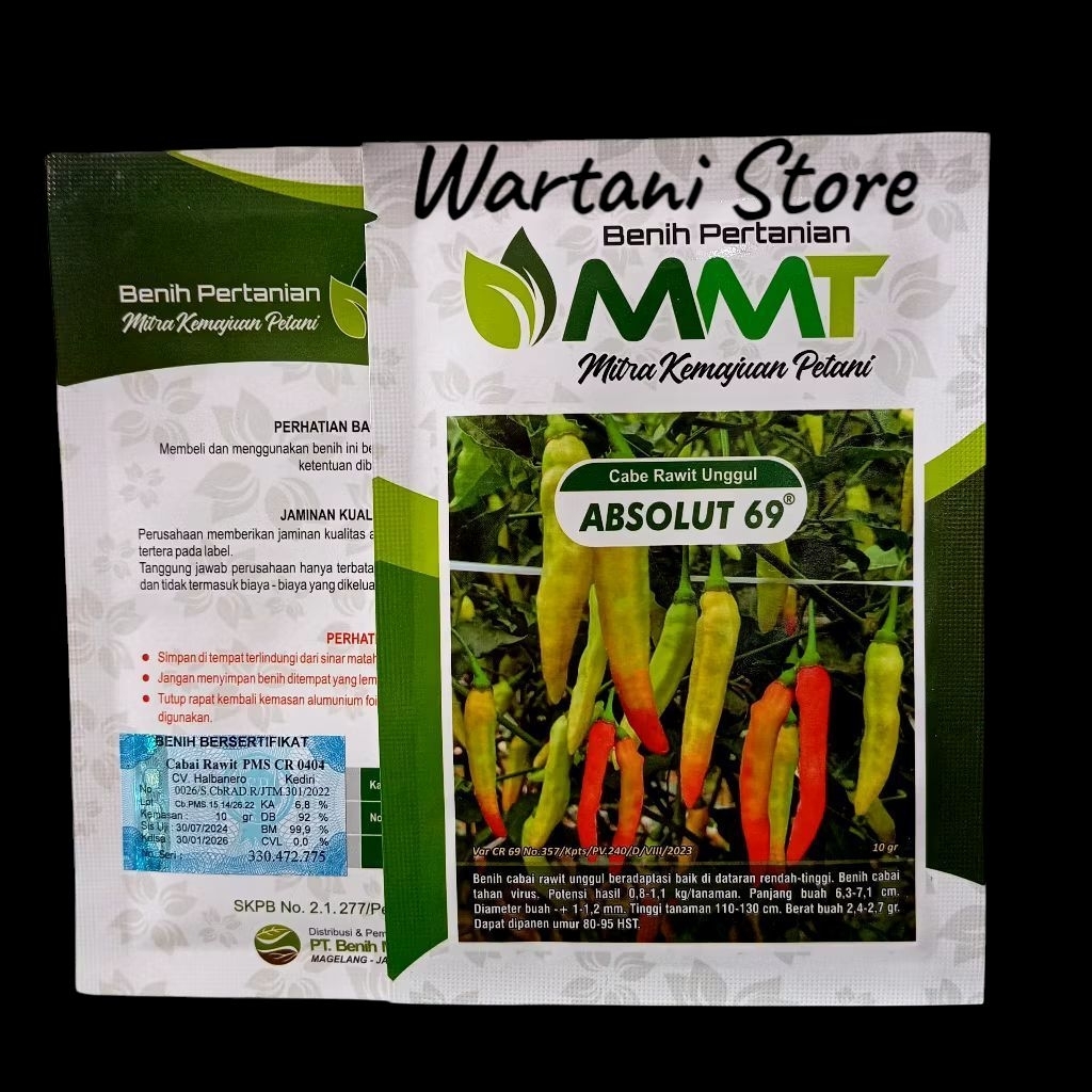 Benih Cabai Absolut 69 10gram