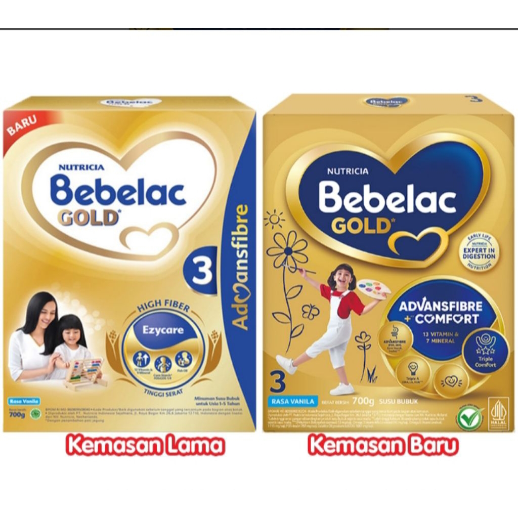

bebelac gold 3 susu bubuk vanilla 700gr