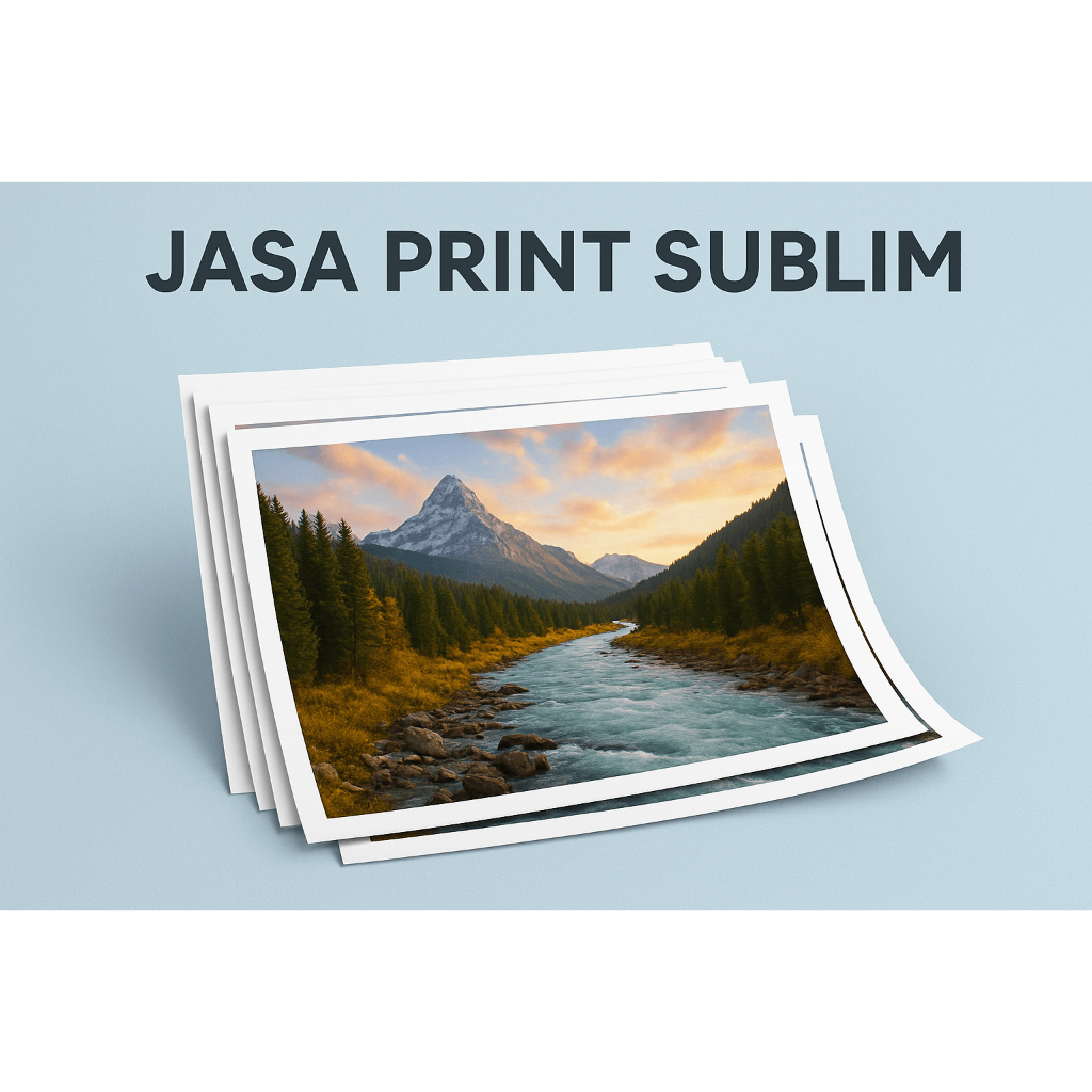

Jasa Cetak Sublim A4 | Print Sublim | Warna Tajam & Kertas Premium