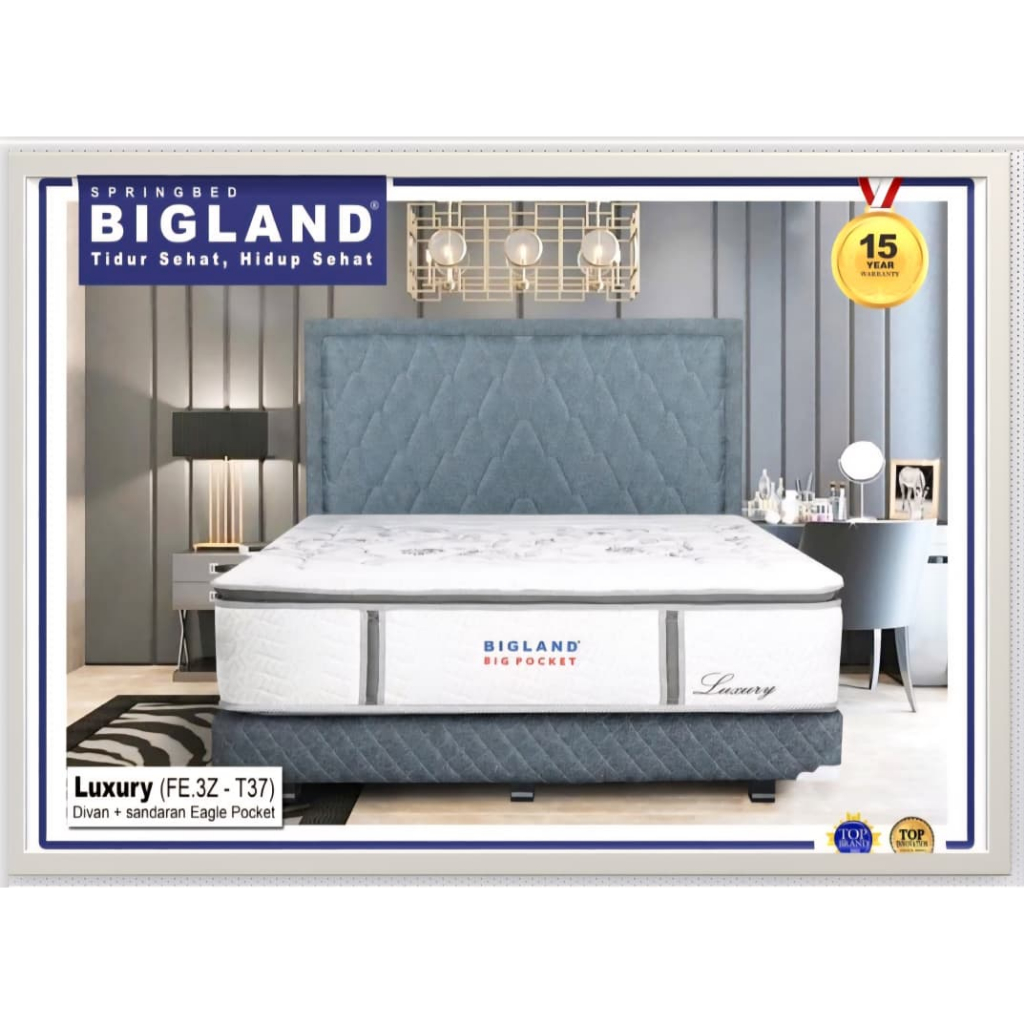 Bigland Kasur Springbed ORI tipe LUXURY
