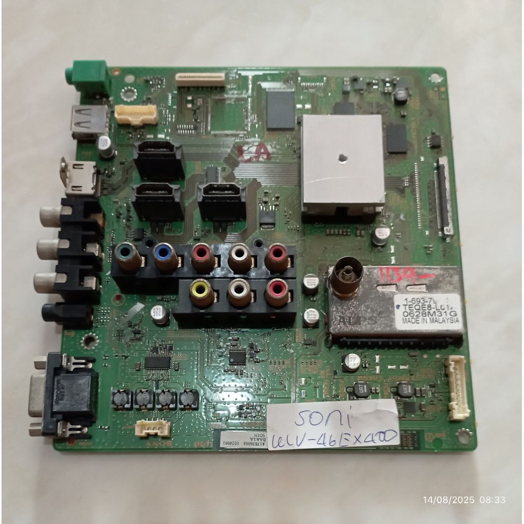 MB MOBO MAINBOARD MODULE MESIN TV SONY KLV-46EX400 (MB SONY46)
