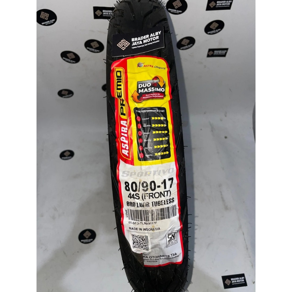 Ban Luar Aspira Premio 80/90-17