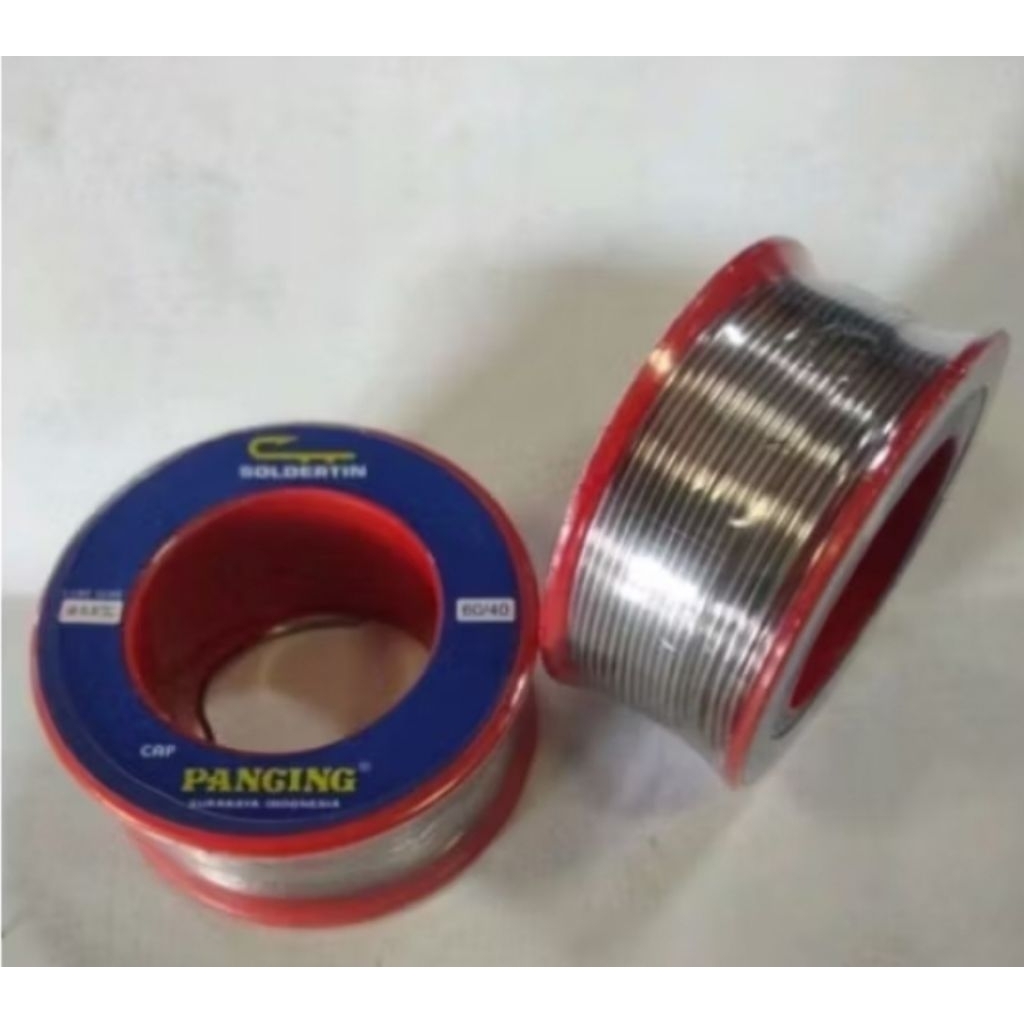 TIMAH SOLDER PANCING ROLL KECIL10 METER 40/60.08mm TINOL ORIGINAL ASLI