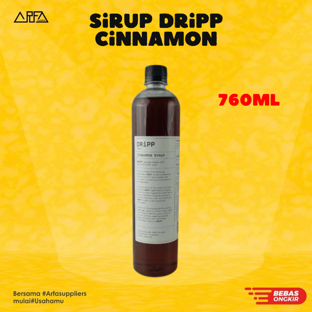 

Sirup Dripp Cinnamon 760 ml