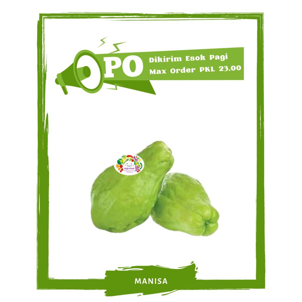 

Manisa / Labu Siam / Sayur Sayuran Segar PO Mallahrizwa