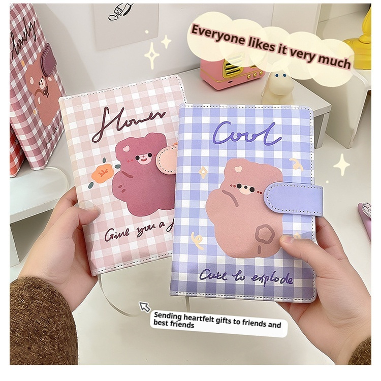 

Buku Diary Planner Aesthetic Korea Full Cute Deco Paper Notebook