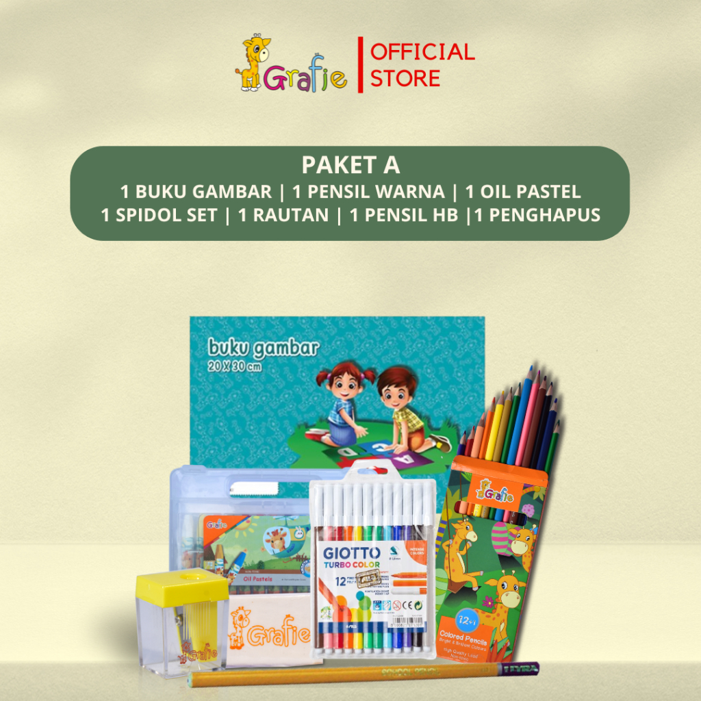 

GRAFIE Paket Menggambar A Kreasi Anak