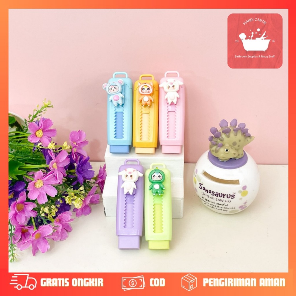 

PENGHAPUS MODEL CUTTER BABY THREE ER-2012 eraser lucu karakter 1 pcs / alat tulis sekolah anak lucu kado unik