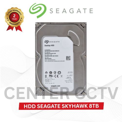 HDD SEAGATE SKYHAWK 8TB HARDISK 8TB SEAGATE SKYHAWK 3,5" SATA HDD 8TB INTERNAL Penyimpanan Storage