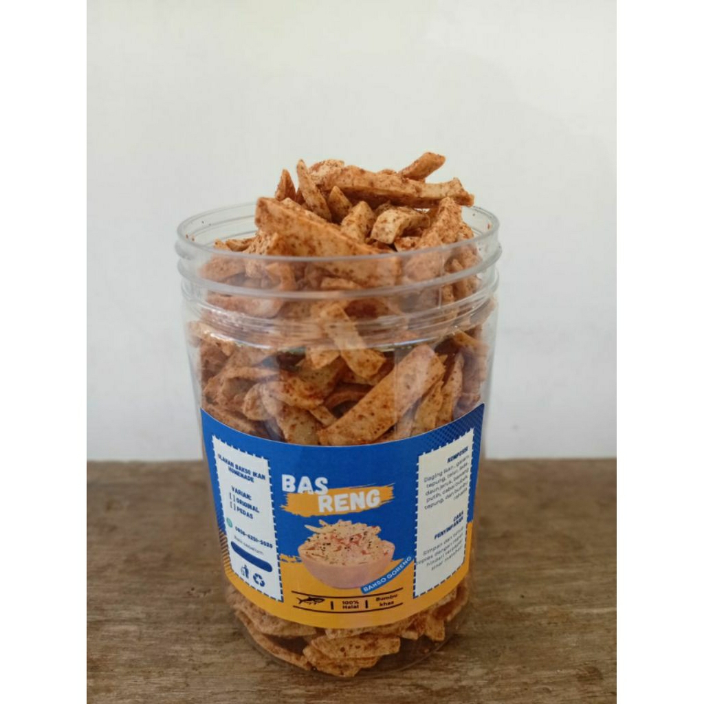 

Basreng Toples Bakso ikan 350gr