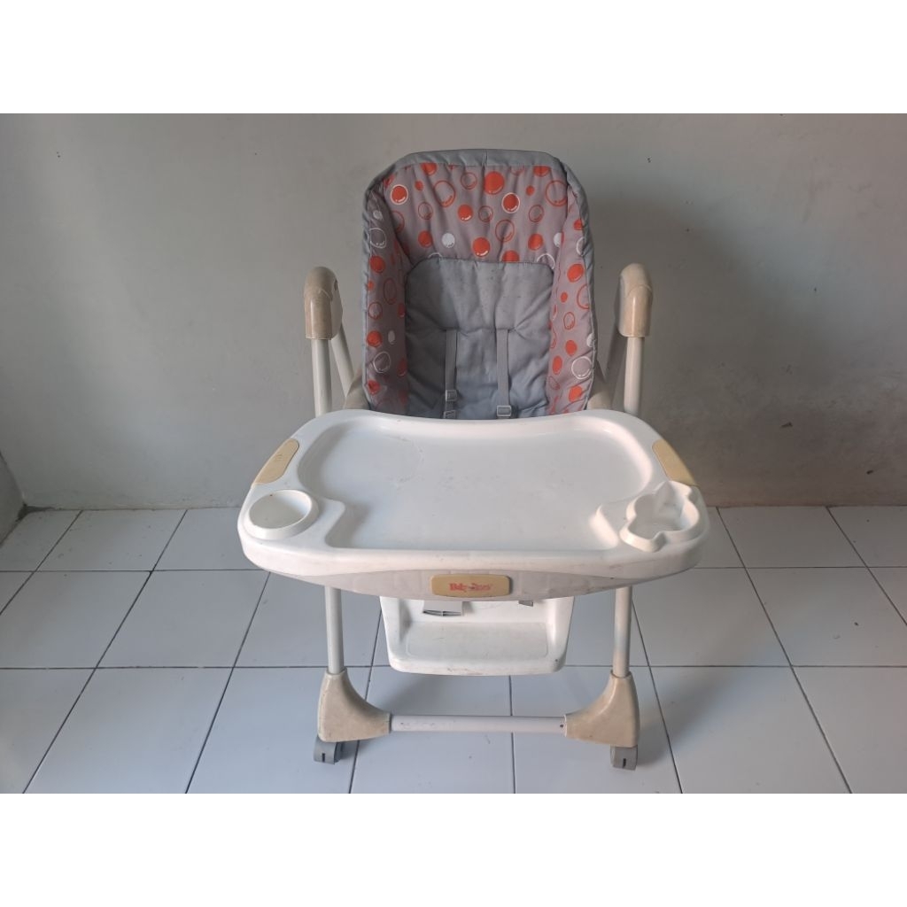 Hightchair kursi makan bayi anak prelove bekas 2 in 1