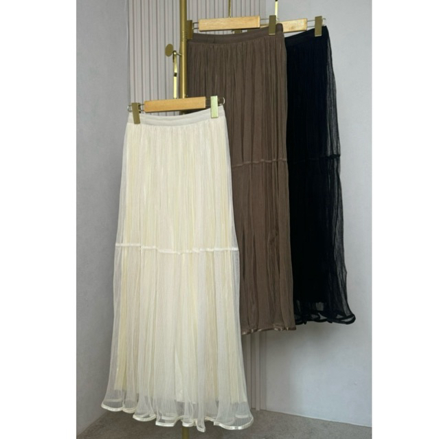ROK TUTU PLISKET KOREA rok tule plisket import